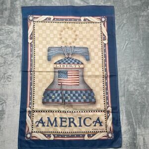 Debbie Mumm Liberty Bell America Garden Flag Patriotic 4th of July
